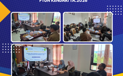 Rapat Persiapan Kontrak Jasa Konstruksi Lanjutan Renovasi Gedung Kantor PTUN Kendari Ta. 2026
