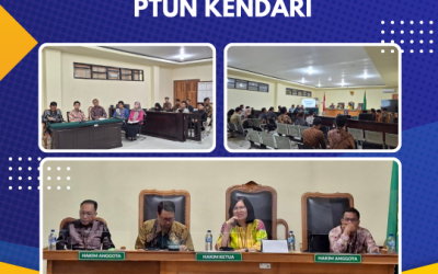 Rapat Bulanan PTUN Kendari