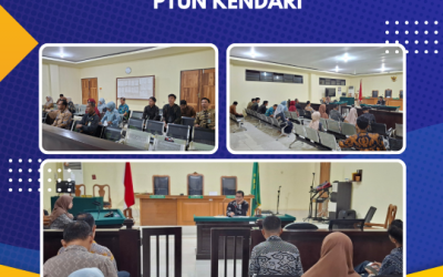 Rapat Bulanan Kepaniteraan PTUN Kendari