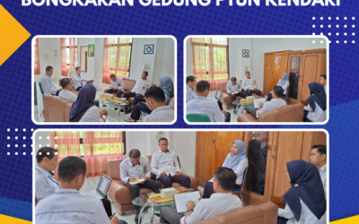 Rapat Panitia Lelang Bongkaran Gedung PTUN Kendari