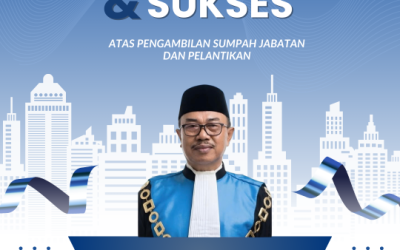 Selamat & Sukses Atas Pengambilan Sumpah Jabatan dan Pelantikan Y.M. Bapak SUBUR MS, S.H., M.H.Sebagai Wakil Ketua Pengadilan Tinggi Tata Usaha Negara Makassar