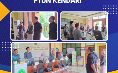 Briefing Petugas PTSP PTUN Kendari