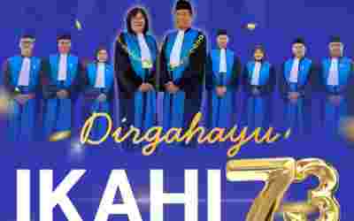 Selamat Hari Ulang Tahun Ikatan Hakim Indonesia IKAHI) ke-73