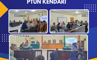 Rapat Bulanan PTUN Kendari