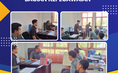 Rapat Hawasbid Bagian Kepegawaian PTUN Kendari