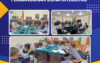 Rapat Monev (Monitoring dan Evaluasi) Pembangunan Zona Integritas PTUN Kendari