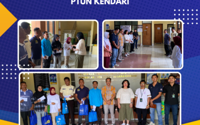 Pemberian THR bagi Para Tenaga Outsourcing PTUN Kendari