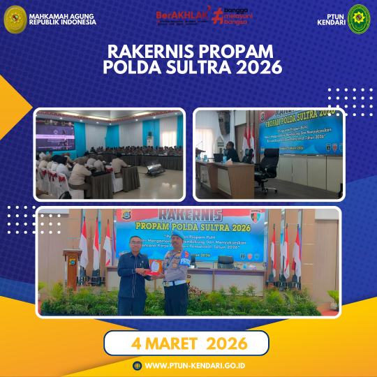 Rakernis Propam Polda Sultra Tahun 2026