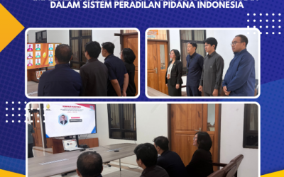 Seminar Nasional Pemidanaan Dalam KUHP 2023 dan KUHAP 2025: Impelementasi Pidana Non-Penjara dan Tindakan Dalam Sistem Peradilan Pidana Indonesia