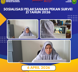 Sosialisasi Pelaksanaan Pekan Survei ZI Tahun 2026