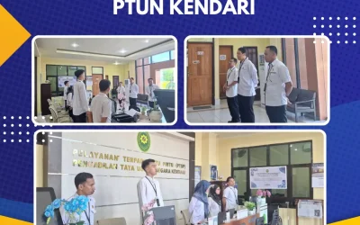 Briefing Petugas PTSP PTUN Kendari