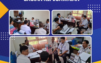 Rapat Hawasbid Bagian Kepegawaian PTUN Kendari