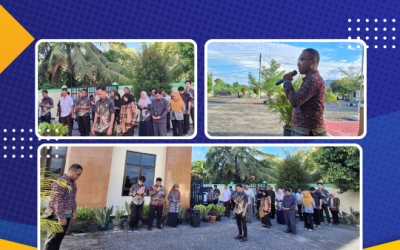 Kegiatan Apel Sore Seluruh Aparatur PTUN Kendari