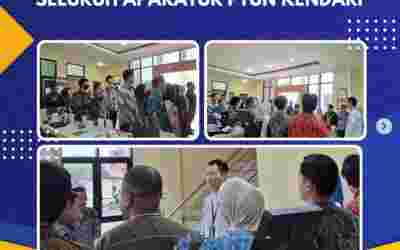 Kegiatan Apel Sore Seluruh Aparatur PTUN Kendari