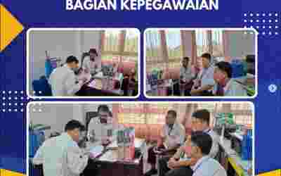 Rapat Hawasbid Bagian Kepegawaian, Organisasi dan Tata Laksana