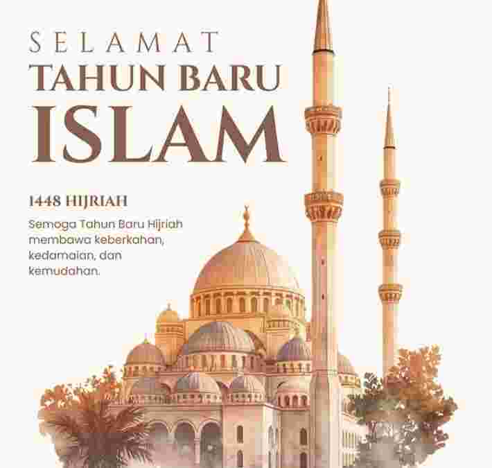 Selamat Tahun Baru Islam 1448 Hijriah