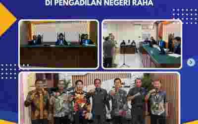 Sidang Keliling bertempat di gedung Pengadilan Negeri Raha dalam perkara 14/G/2026/PTUN.KDI