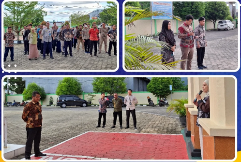 Kegiatan Apel Sore Seluruh Aparatur PTUN Kendari
