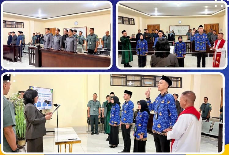 Pengambilan Sumpah/Janji Pegawai Negeri Sipil PTUN Kendari