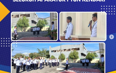 Kegiatan Apel Pagi Seluruh Aparatur PTUN Kendari