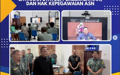 Kegiatan Penguatan dan Percepatan Kualitas Layanan Status, Pemberhentian, dan Hak Kepegawaian ASN