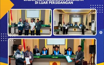 PTUN Kendari memberikan apresiasi mendalam atas kearifan Para Pihak dalam menyelesaikan sengketa di luar persidangan.