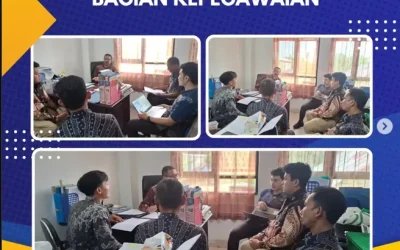 Rapat Hawasbid Bagian Kepegawaian, Organisasi dan Tata Laksana