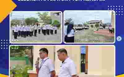 Kegiatan Apel Pagi Seluruh Aparatur PTUN Kendari