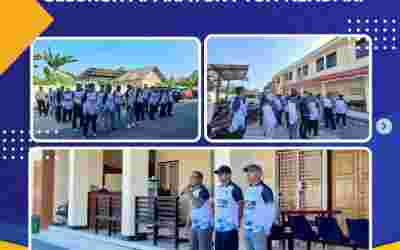Kegiatan Apel Sore Seluruh Aparatur PTUN Kendari