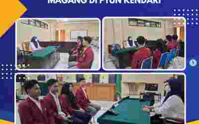 Pengarahan oleh Mentor Kepada Mahasiswa Magang di PTUN Kendari