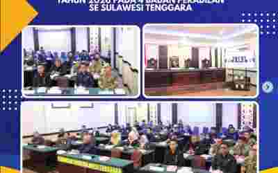 Rapat Koordinasi Dalam Rangka Kegiatan Pembinaan Daerah Oleh Hakim Agung Mahkamah Agung RI Tahun 2026 Pada Empat(4) Badan Peradilan Se-Sulawesi Tenggara