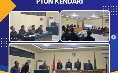 Rapat Bulanan PTUN Kendari