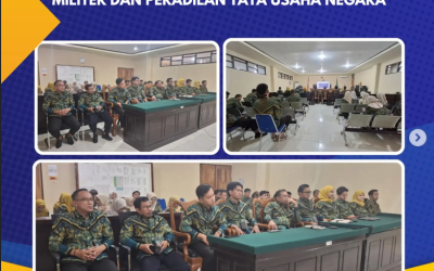 Pembinaan Direktur Jenderal Badan Peradilan Militer dan Peradilan Tata Usaha Negara