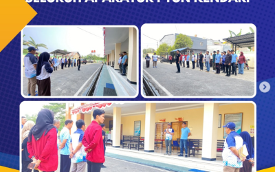 Kegiatan Apel Sore Seluruh Aparatur PTUN Kendari