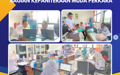 Rapat Pengawasan Bidang (Hawasbid) Bagian Kepaniteraan Muda Perkara PTUN Kendari